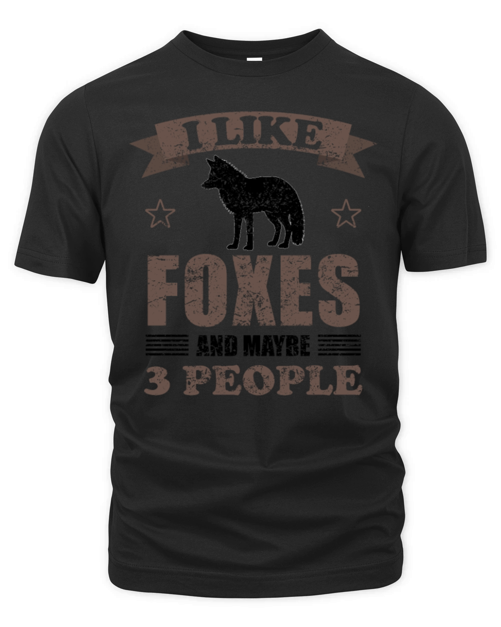 Fox Forest Animal Lovers Quote Gift Organic Unisex T-shirt