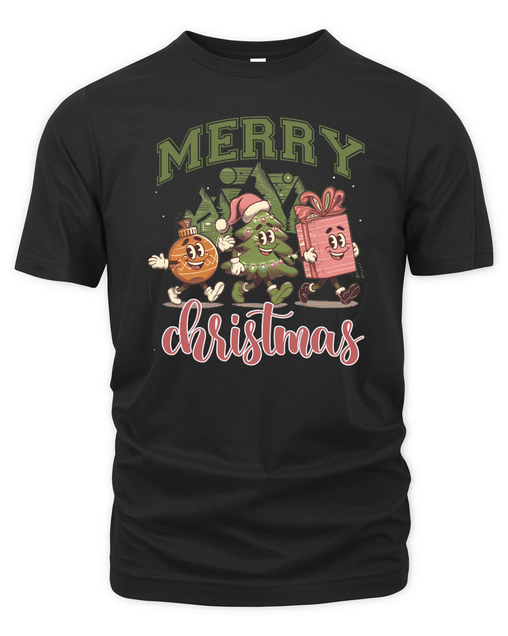 Merry Christmas 60 06 Organic Unisex T-shirt
