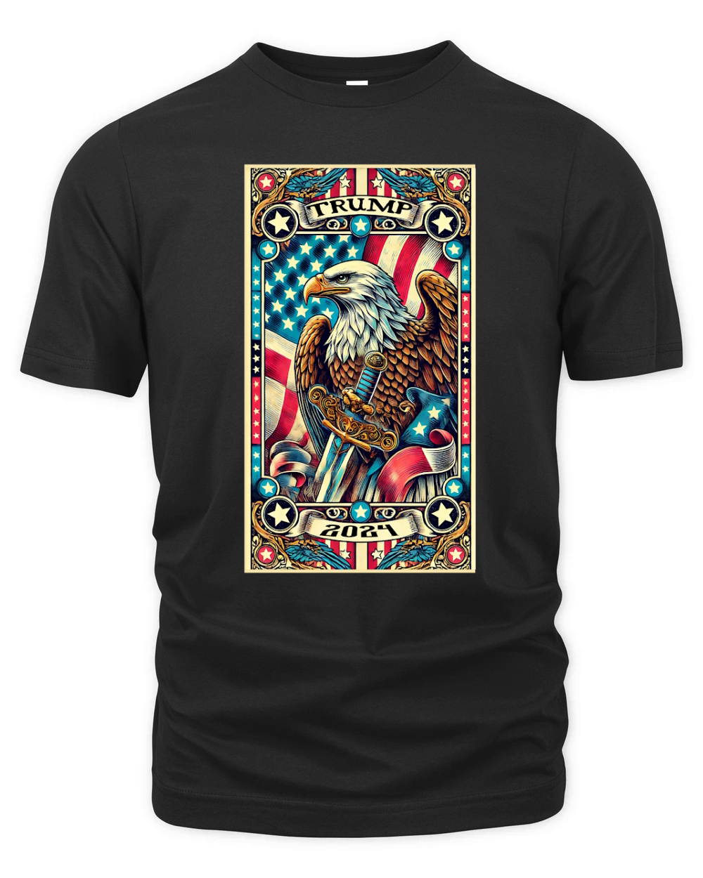 trump Tarot Card 10 Organic Unisex T-shirt