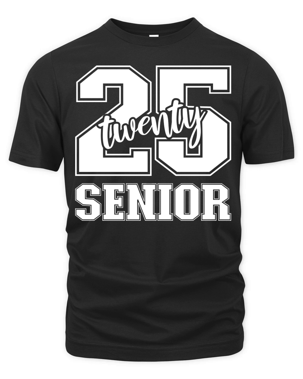 Twenty 25 Senior white Organic Unisex T-shirt