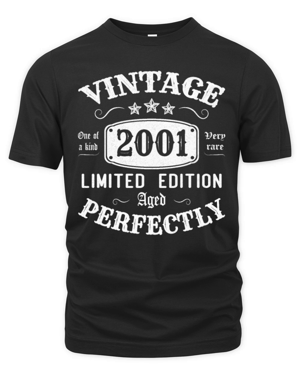 Vintage 2001 Limited Edition Aged Perfectly Organic Unisex T-shirt