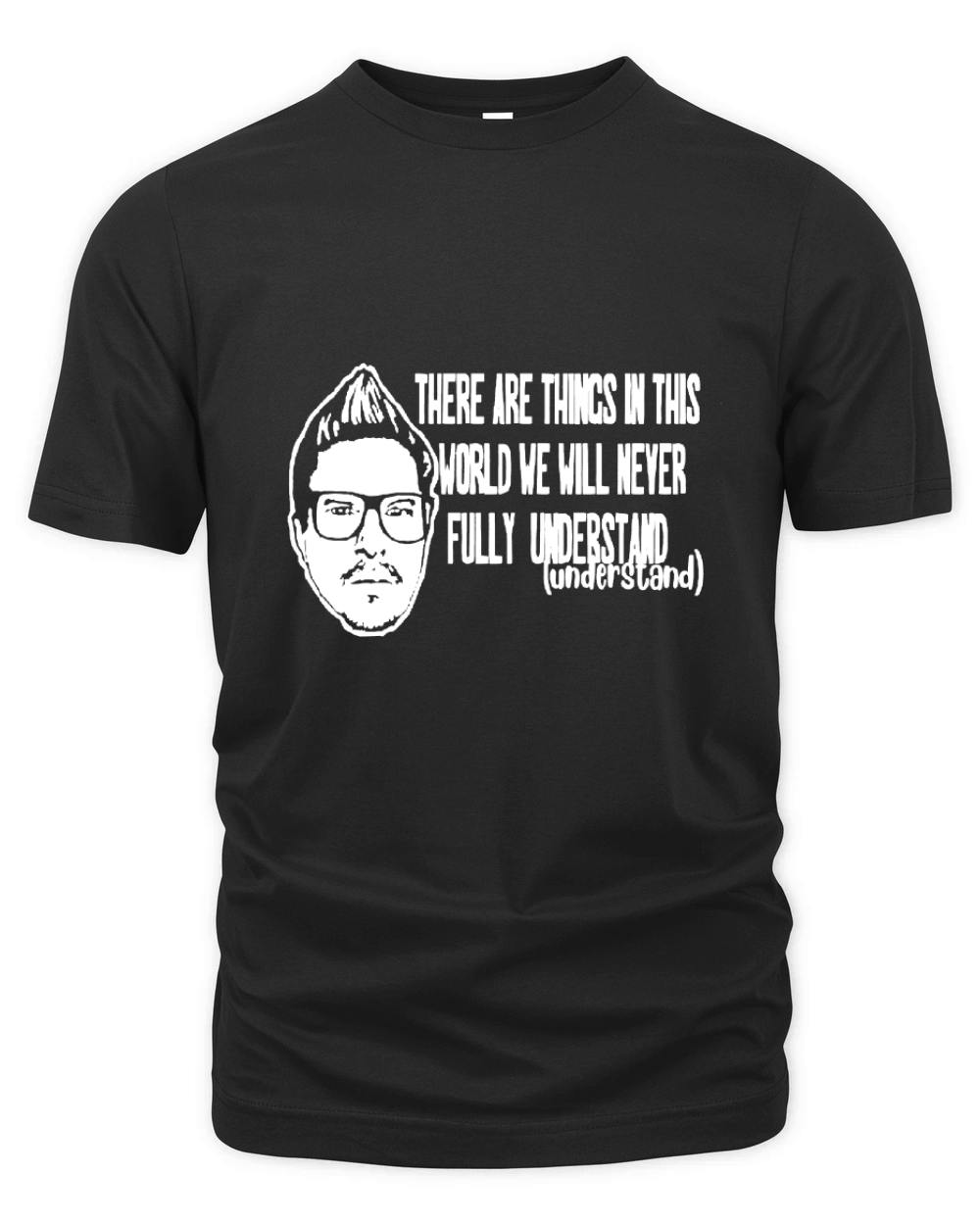 Zak Bagans Ghost Adventures Intro Understand Horror Black Organic Unisex T-shirt