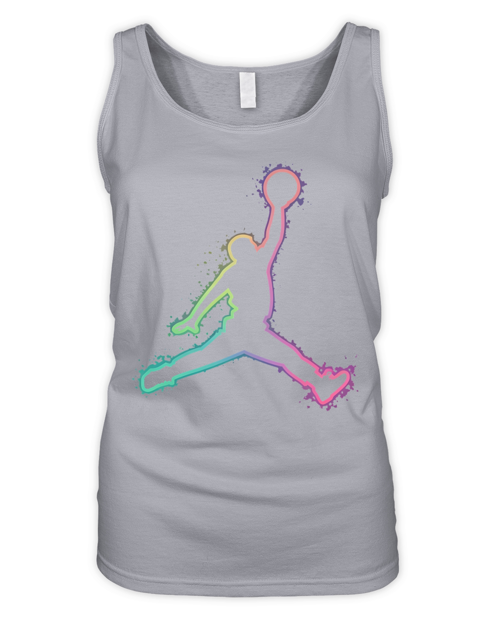 Basketball Vector 2.02 Organic Women's Tank Top
