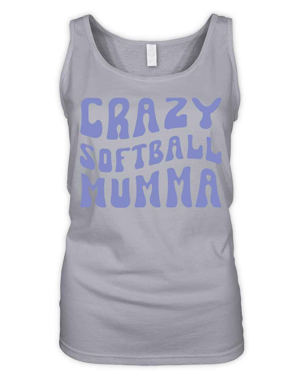 Crazy Softball Mumma Organic Women's Tank Top