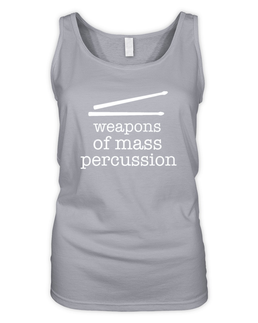 Drum Weapons Of Mass Percussion T Shirt Organic Women's Tank Top