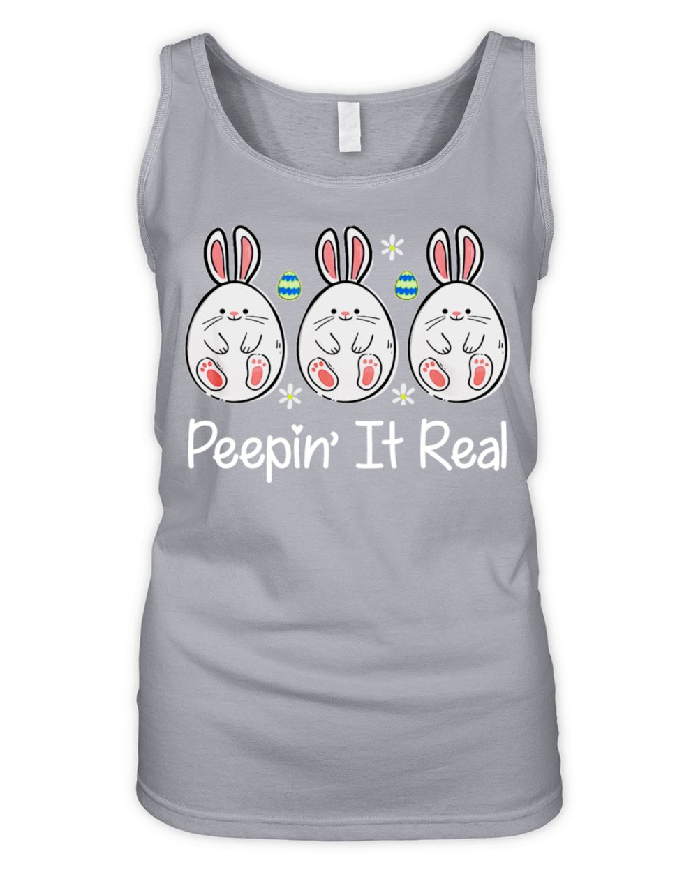 Easter Bunnies Easter Bunny For Easter Peepin Organic Women's Tank Top