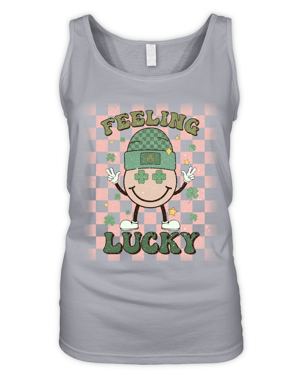 Feeling Lucky 1 Organic Women's Tank Top