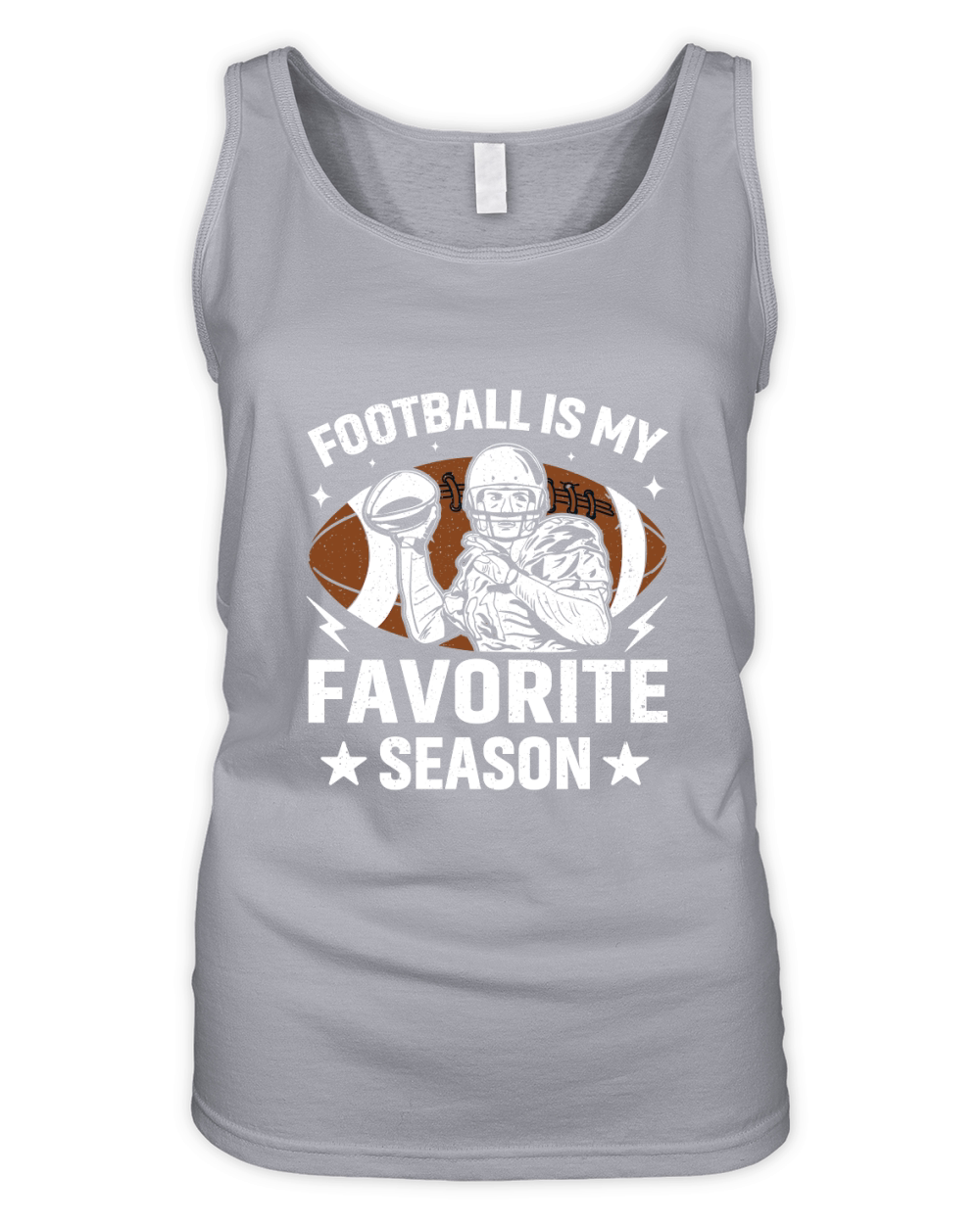 FOOTBALL IS MY FAVORITE SEASON Organic Women's Tank Top