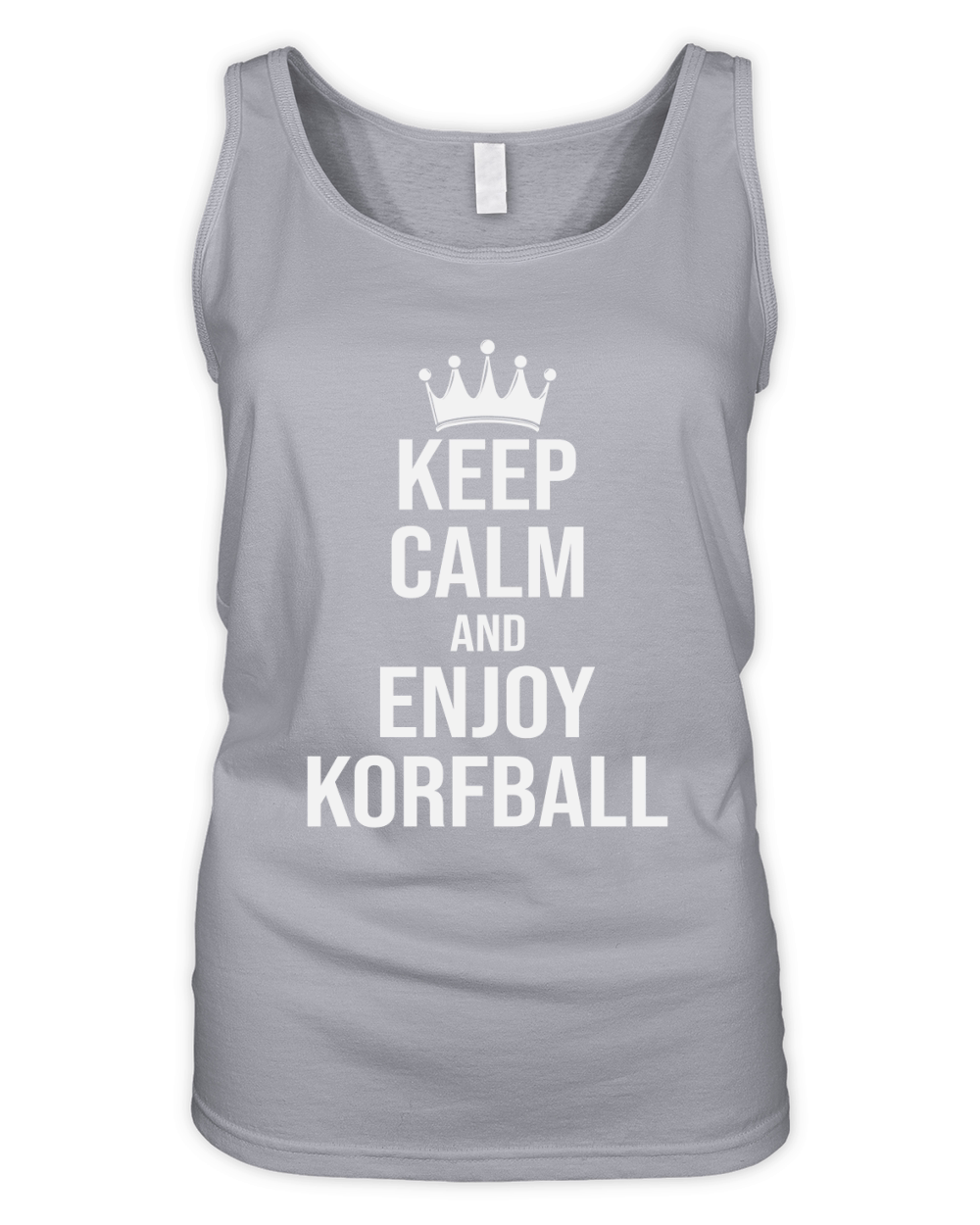 Keep Calm and Enjoy Korfball Organic Women's Tank Top