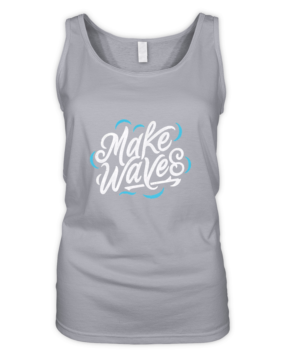 make waves Organic Women's Tank Top