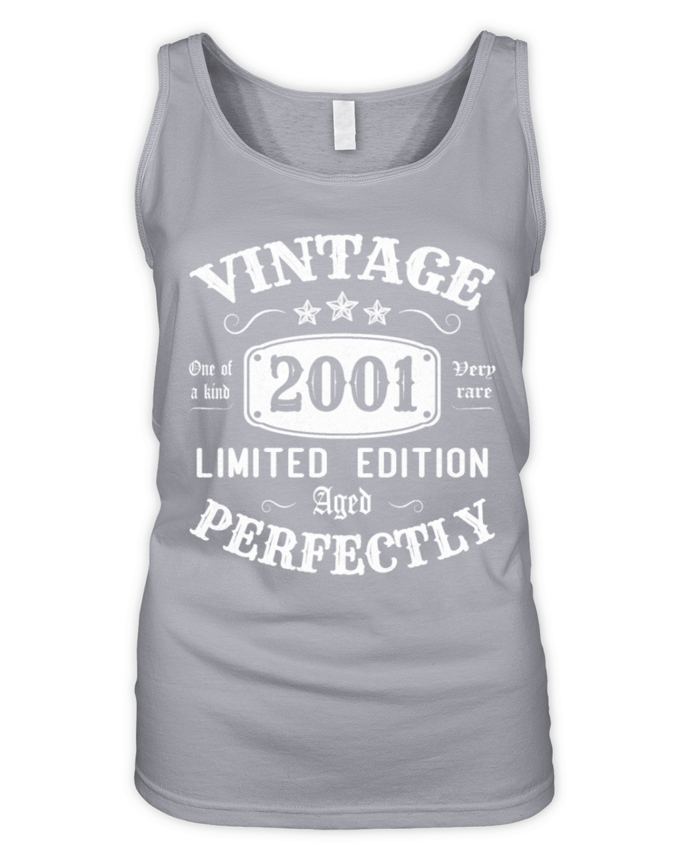 Vintage 2001 Limited Edition Aged Perfectly Organic Women's Tank Top