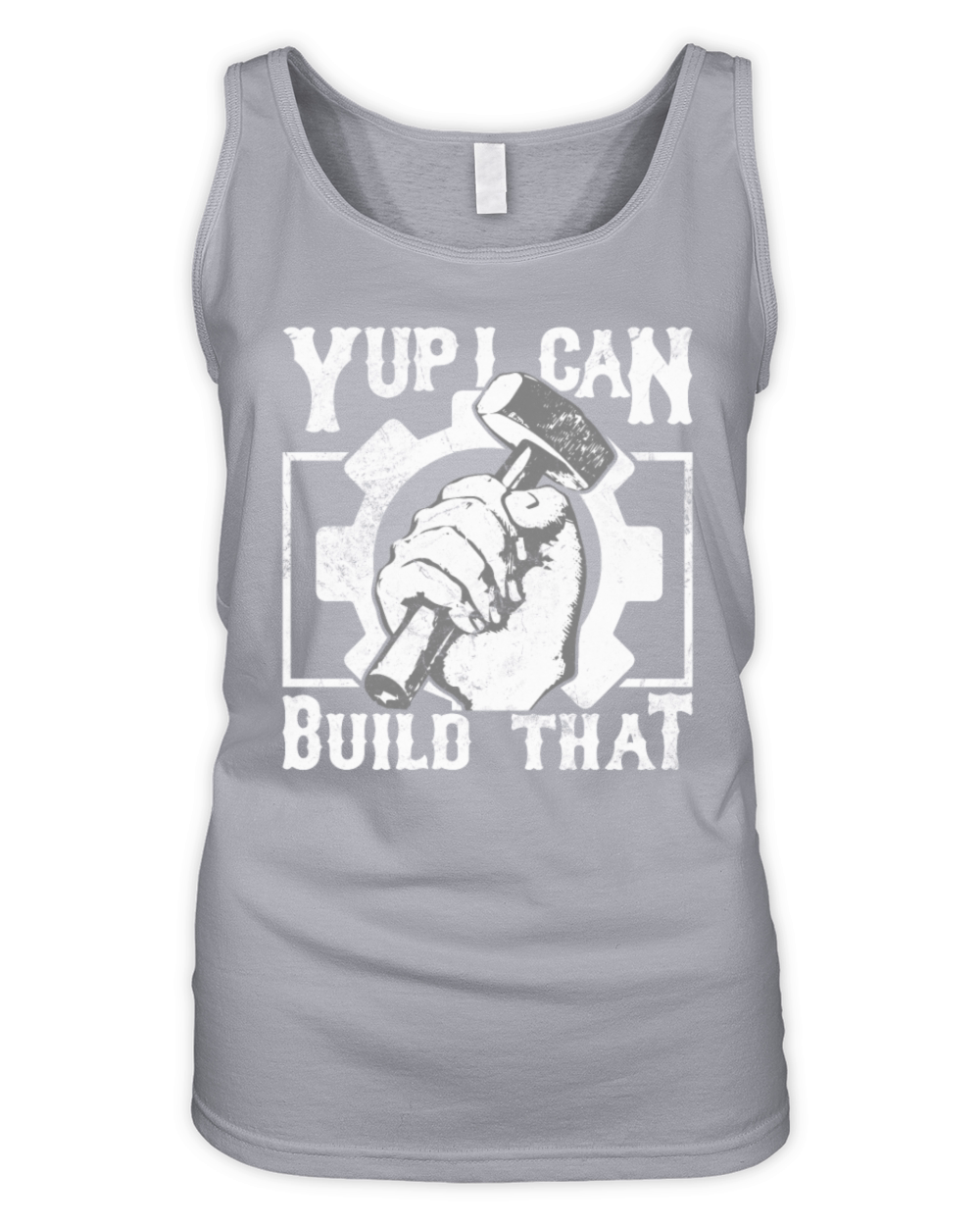 Yup I Can Build That Funny Woodworking Carpenter Organic Women's Tank Top