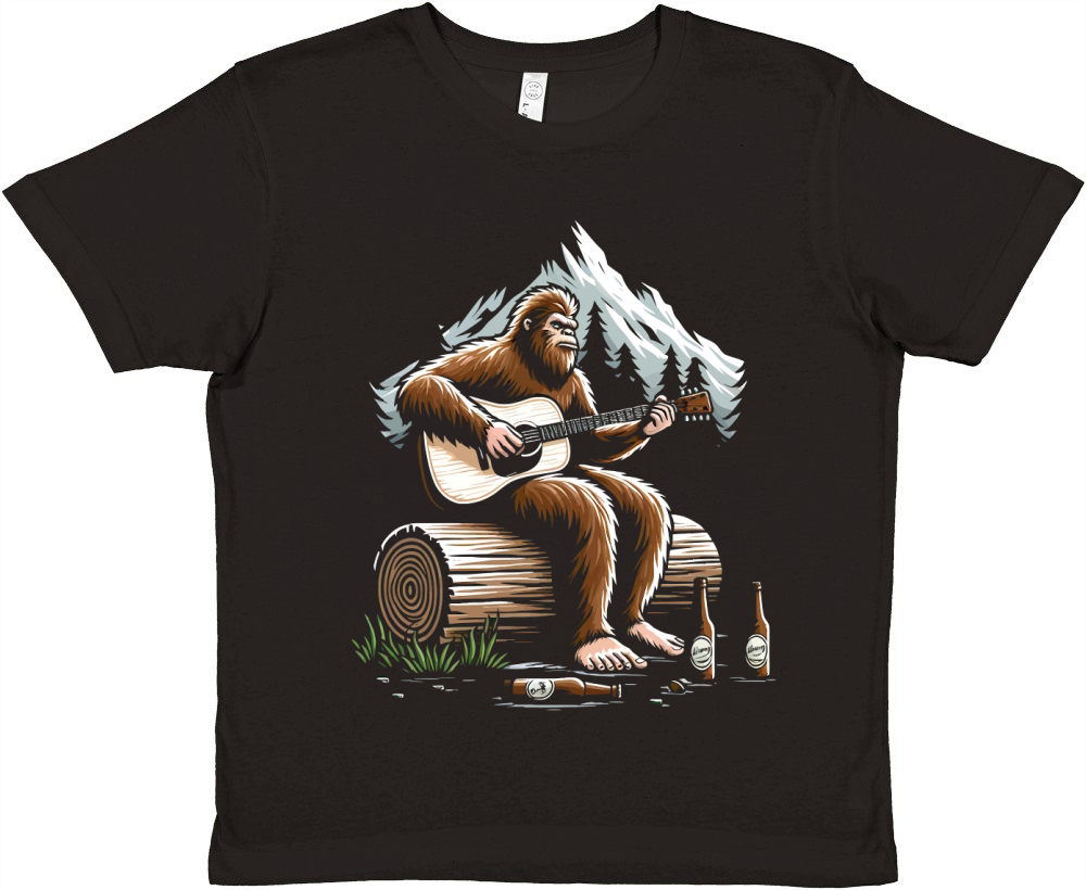 Bigfoot 02 Premium Kids Crewneck T-shirt