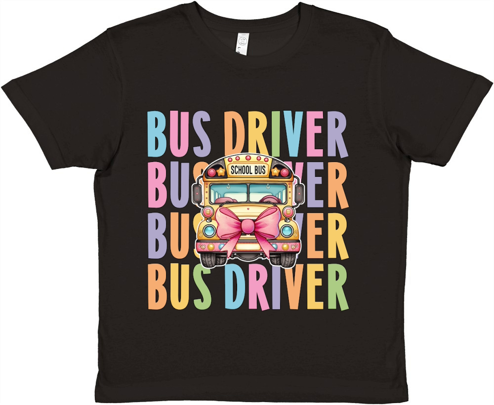 BUS DRIVER Premium Kids Crewneck T-shirt