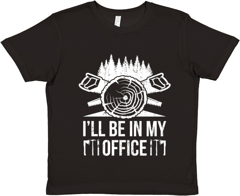 Funny Woodworking Carpenter Carpentry Woodworker Premium Kids Crewneck T-shirt