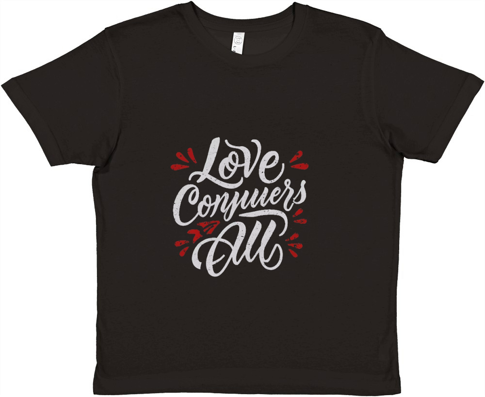Love conquers all Premium Kids Crewneck T-shirt
