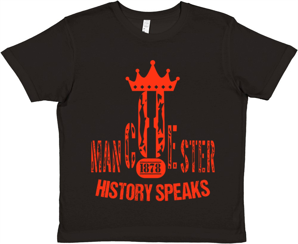 Manchester United 1878 The History Speaks REDCOLOR Premium Kids Crewneck T-shirt