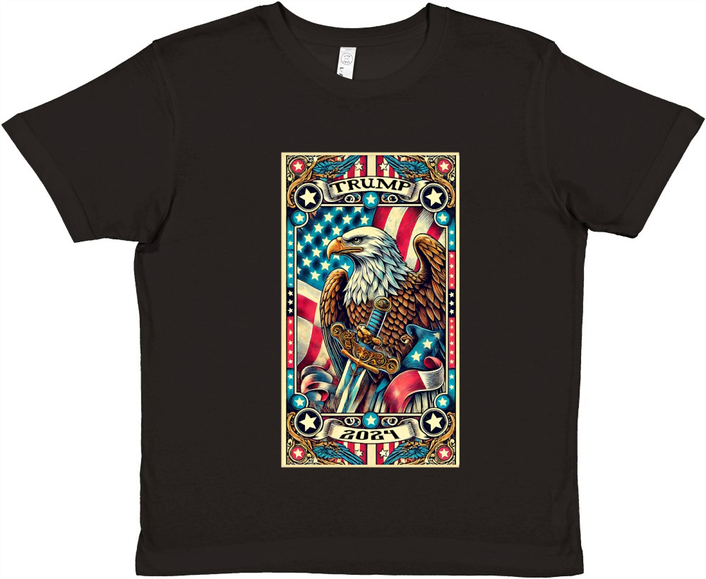 trump Tarot Card 10 Premium Kids Crewneck T-shirt