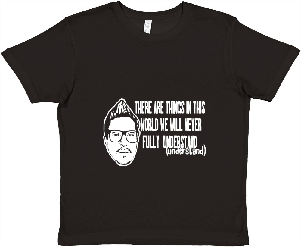 Zak Bagans Ghost Adventures Intro Understand Horror Black Premium Kids Crewneck T-shirt