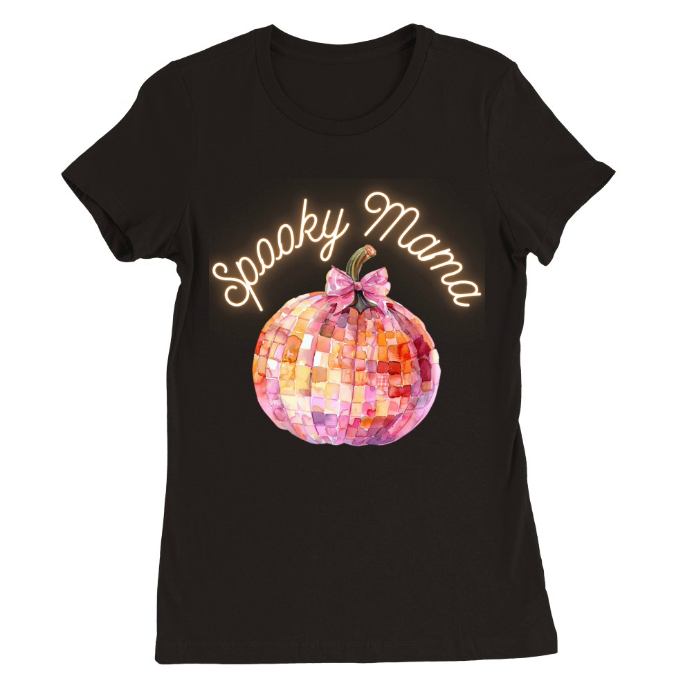 Spooky mama 2.01 Premium Womens Crewneck T-shirt