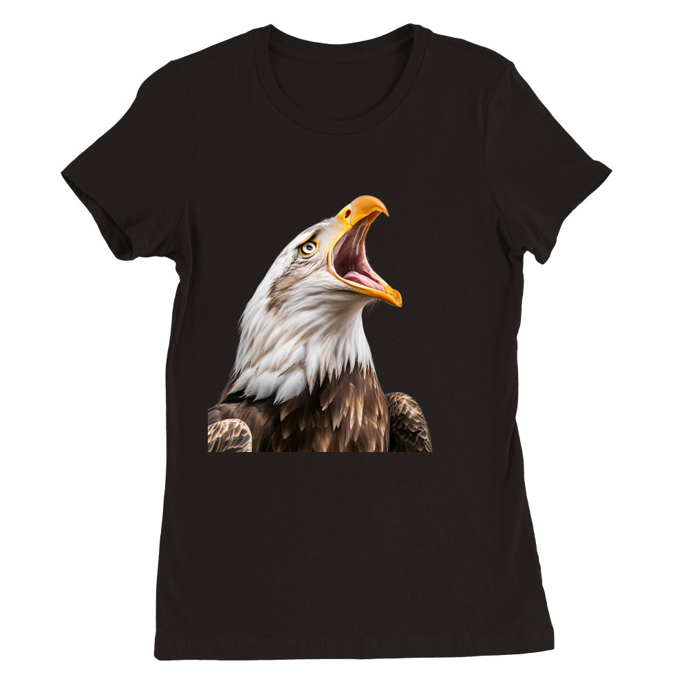 Three Eagle 04 Premium Womens Crewneck T-shirt