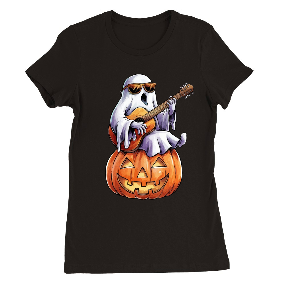Transparent Halloween Para 03 Premium Womens Crewneck T-shirt
