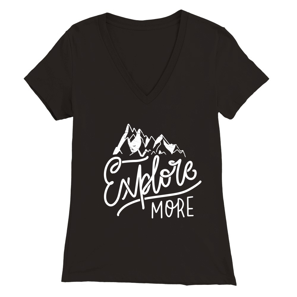 Explore more Premium Womens V-Neck T-shirt