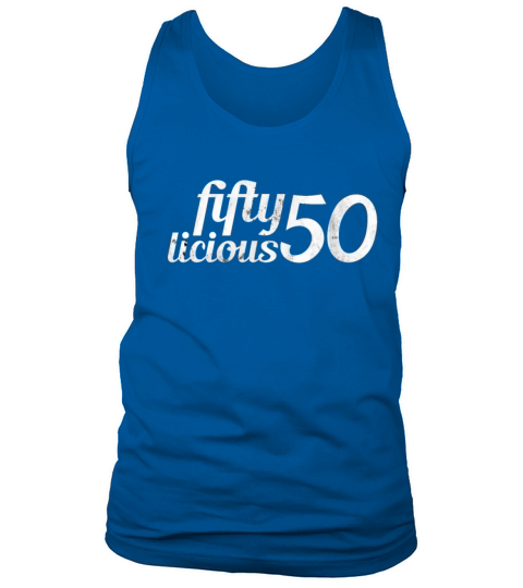 50th birthday Tank Top Unisex