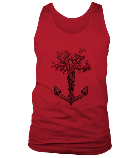 Anchor Roots Adventure Sailing Boating Vintage Tank Top Unisex