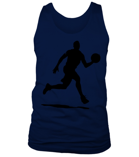 Basketball Player Silhouette (1) Tank Top Unisex