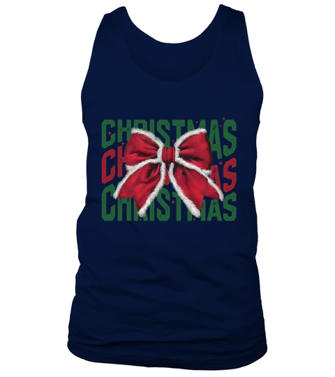 Christmas bow3 Tank Top Unisex