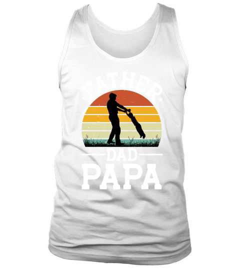 Father Dad Papa  (2) Tank Top Unisex