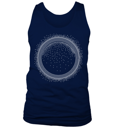 Scattered Pattern Rhinestone 04 Tank Top Unisex