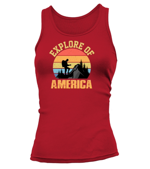 Hiking   Explore of America Adventure Tank top Woman