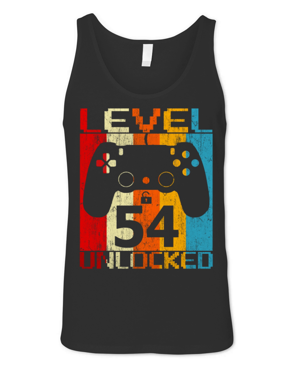 Level 54 unlocked Unisex Jersey Tank