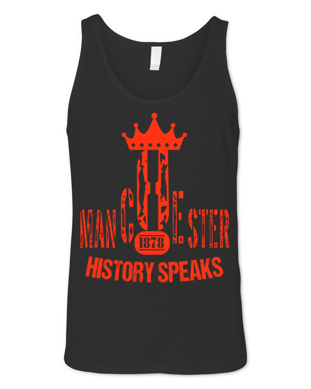 Manchester United 1878 The History Speaks REDCOLOR Unisex Jersey Tank