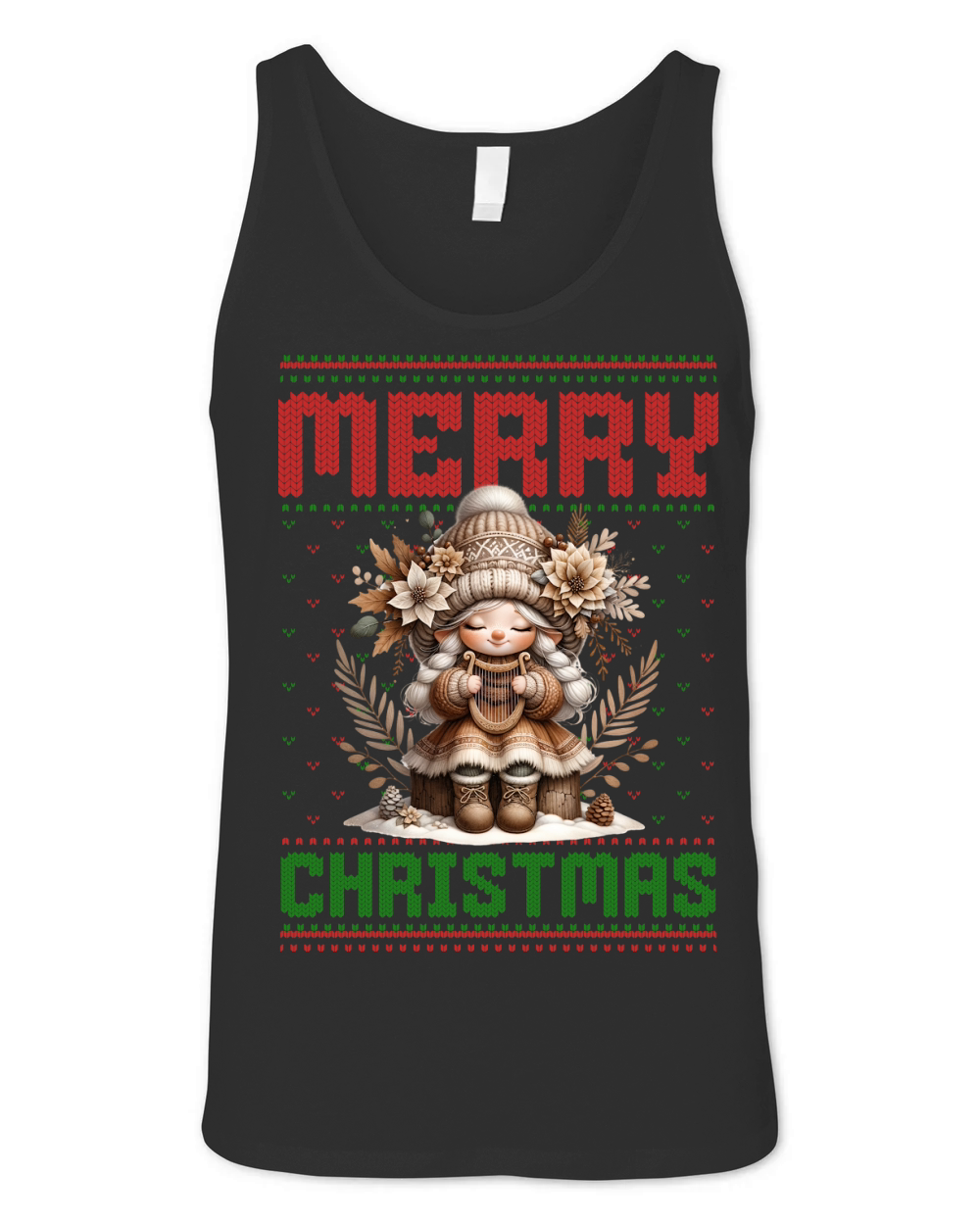 Merry christmas 50 Unisex Jersey Tank