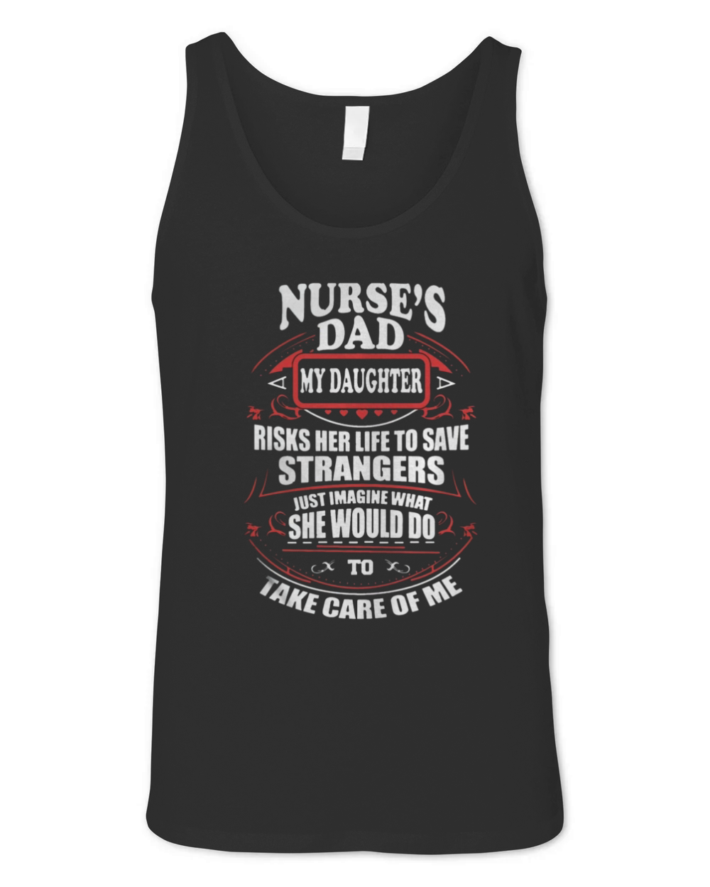 Nurse Dad Shirt Unisex Jersey Tank