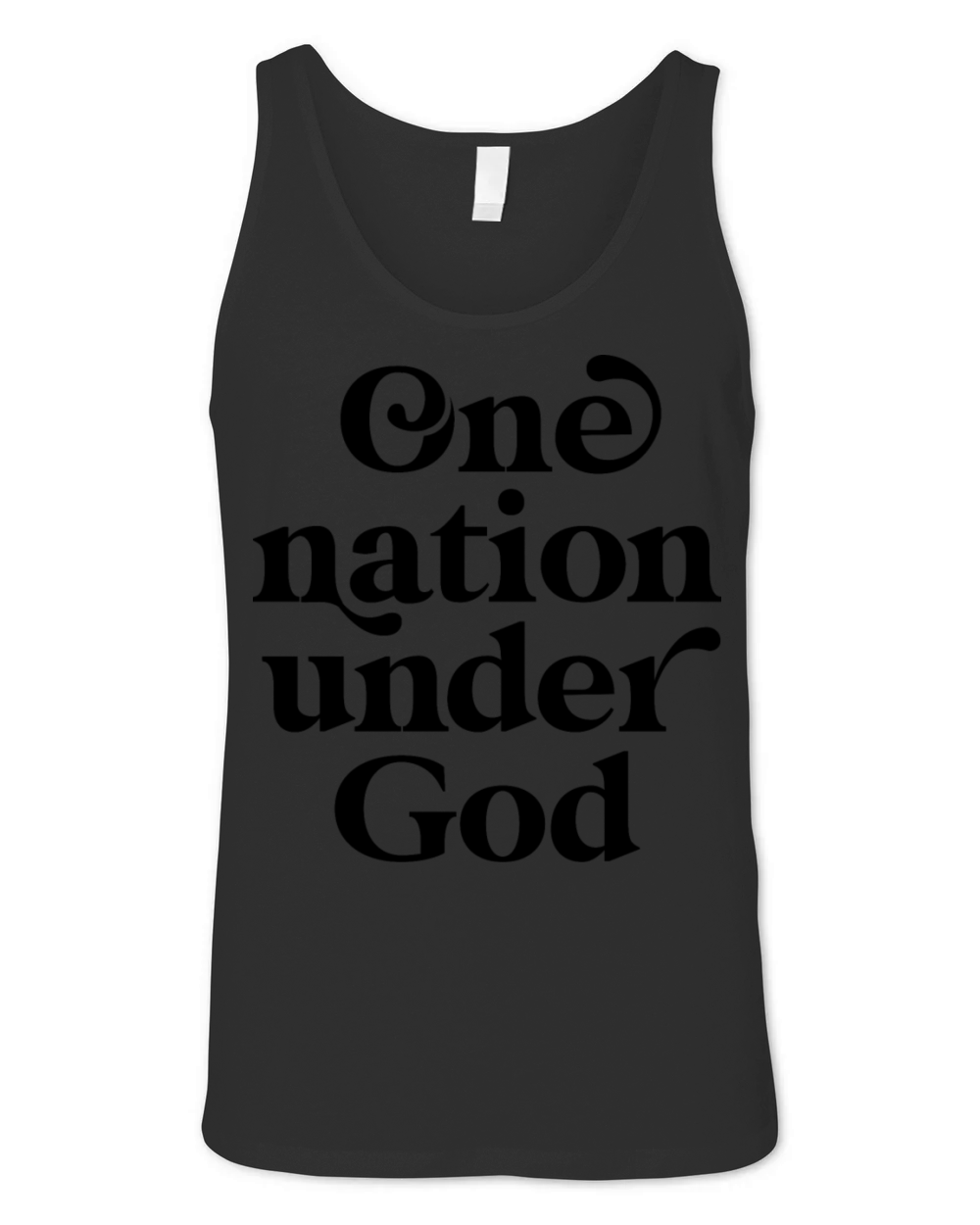 One Nation Under God Unisex Jersey Tank