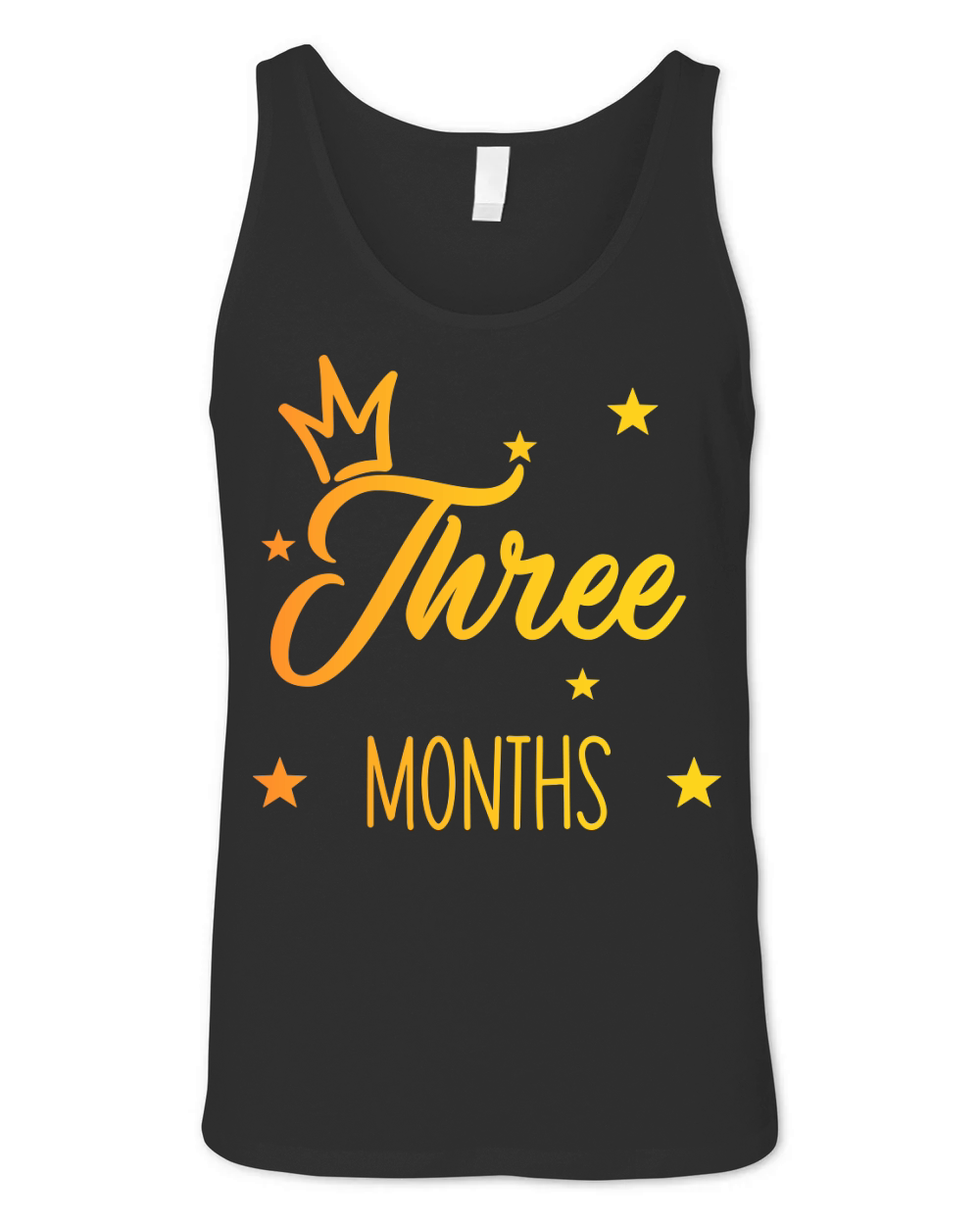 Three Months Unisex Jersey Tank