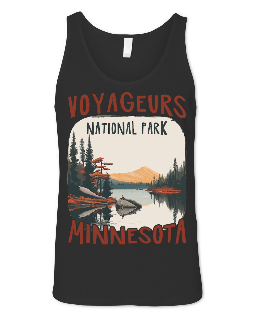 Voyageurs National Park Minnesota Unisex Jersey Tank