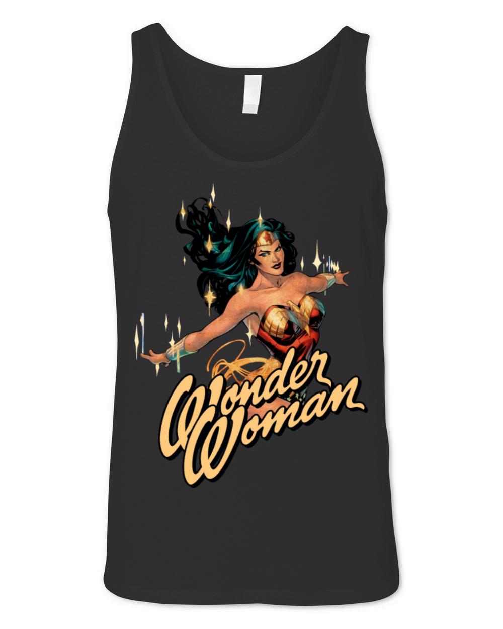 Wonder Woman Shiny Unisex Jersey Tank