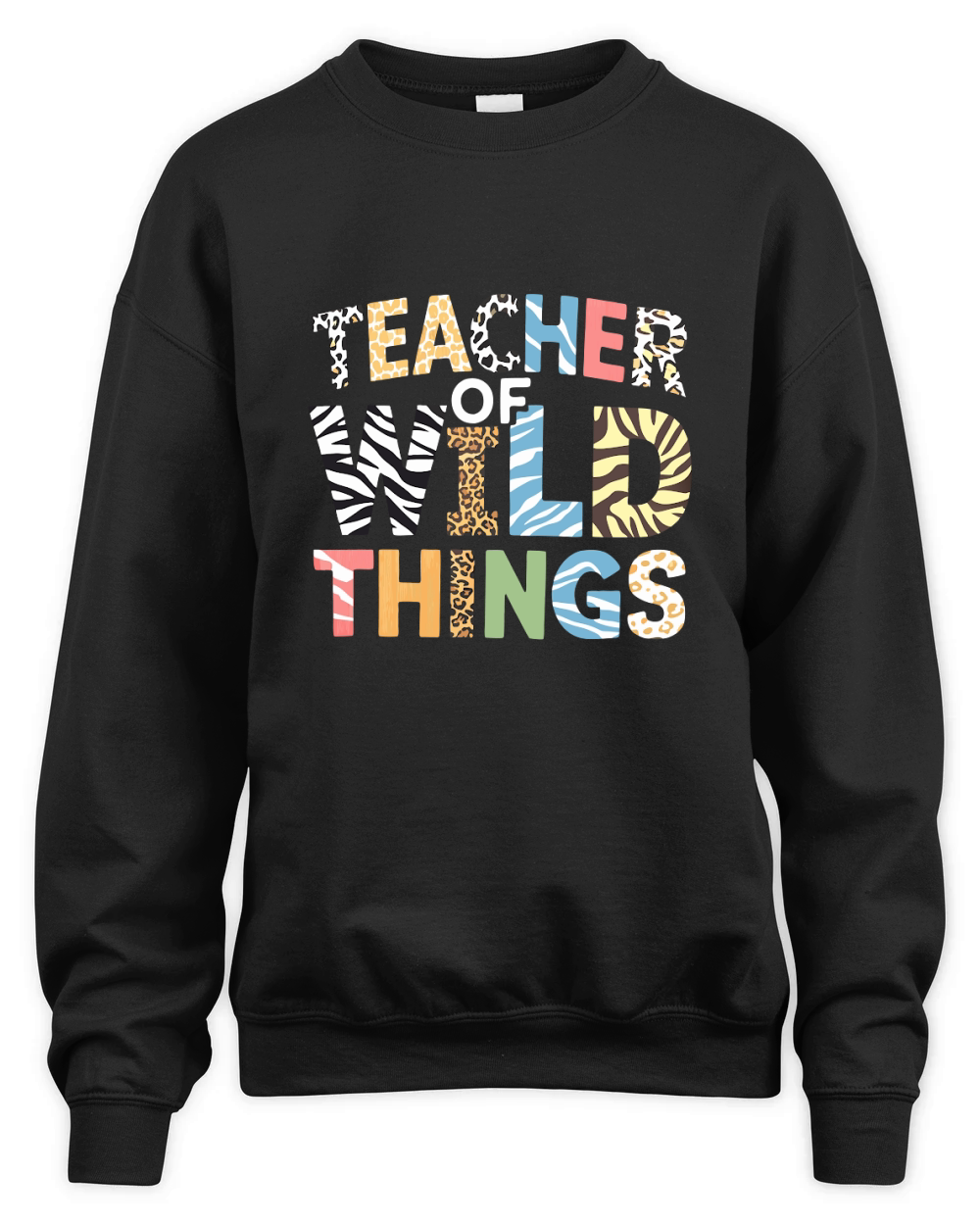 TEACHER OF WILD THINGS Unisex Premium Crewneck Sweatshirt