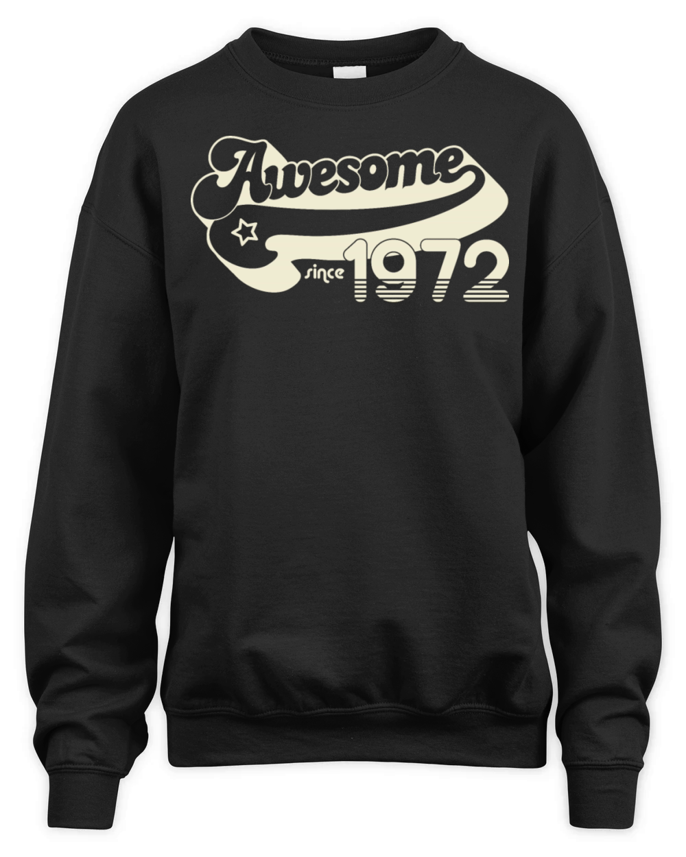 Vintage 1972 - 50 years old - 50th birthday gift Unisex Premium Crewneck Sweatshirt