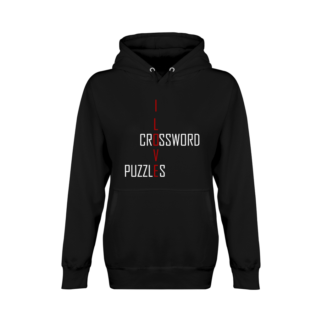 Crossword puzzles - I love Crossword puzzles Unisex Premium Pullover Hoodie