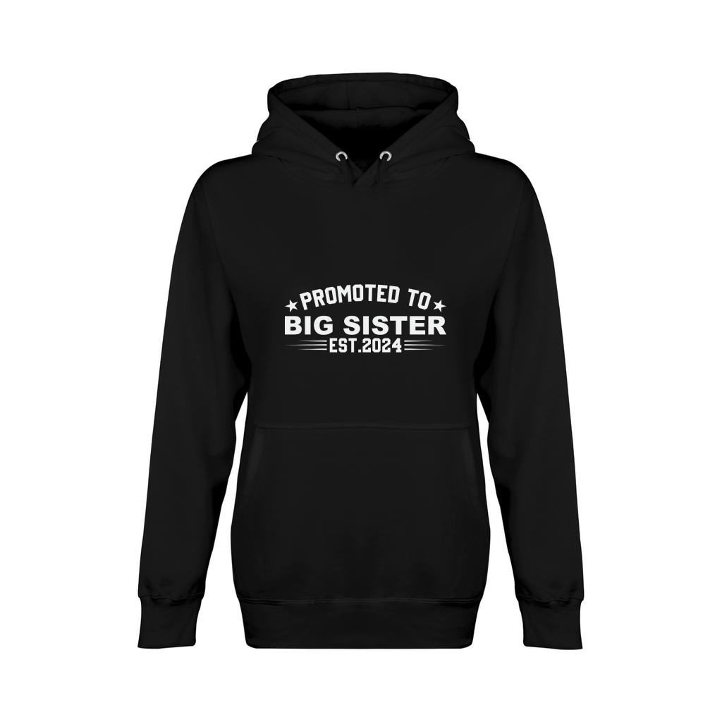 Promoted to big sister est.2024 Unisex Premium Pullover Hoodie