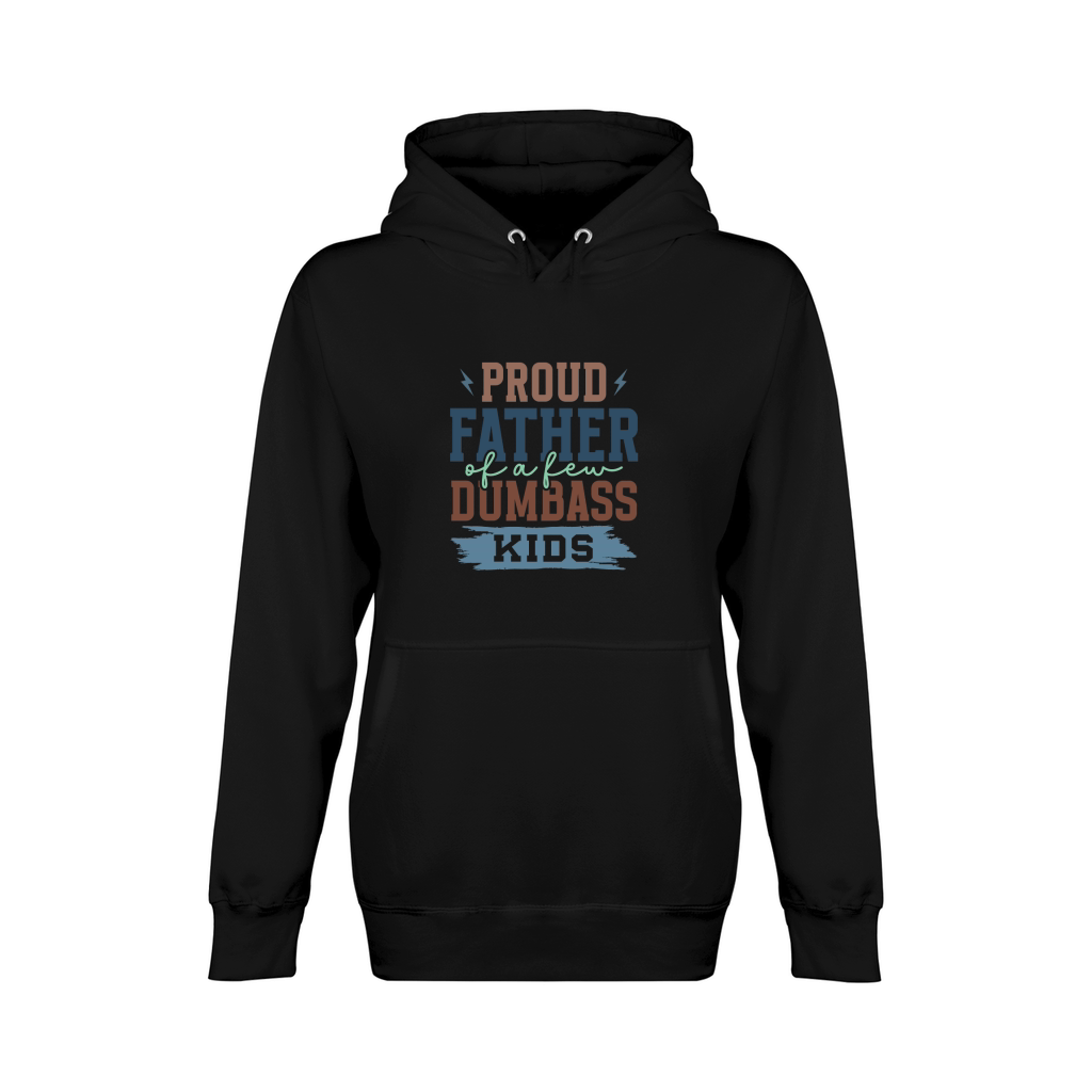 Proud father Dumbass Unisex Premium Pullover Hoodie