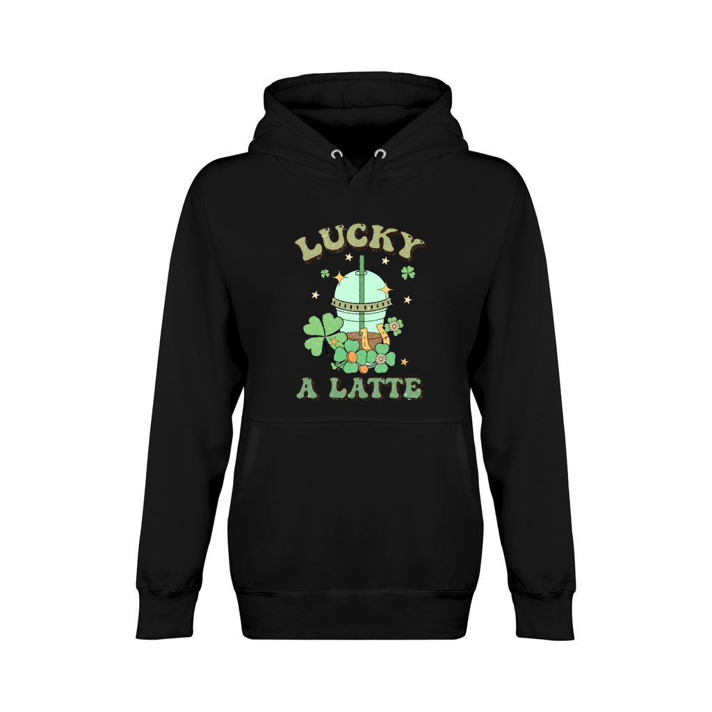 Retro St Patricks Day lucky a atte Unisex Premium Pullover Hoodie