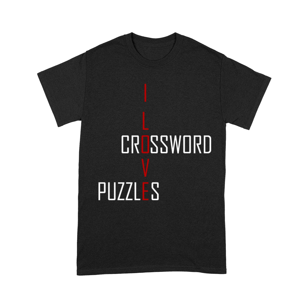 Crossword puzzles - I love Crossword puzzles Unisex T-Shirt