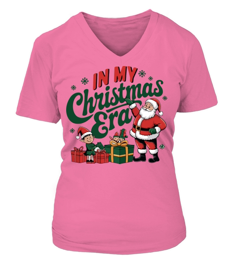 In My Christmas Era 17 V-neck T-Shirt Woman